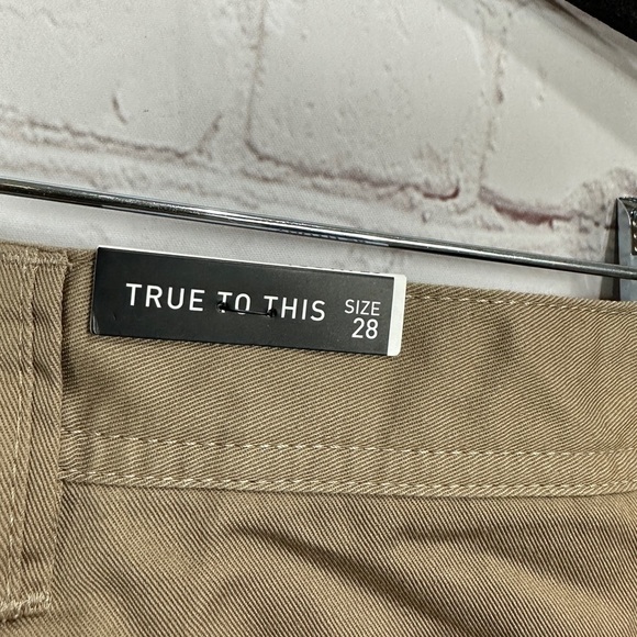 Volcom Frickin Chino Shorts Tan True to This youth size 28, NWT - Picture 4 of 5